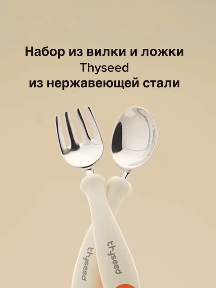 Вилка и ложка из стали